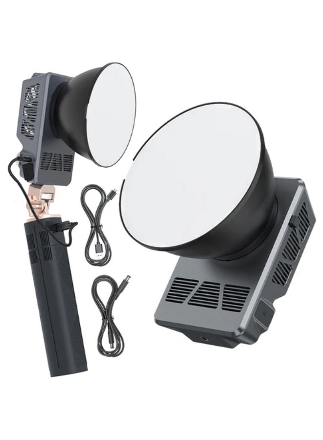 مامن 100W RGB LED COB Professional LED Video Light with 140W Power Supply Handle - Image 1