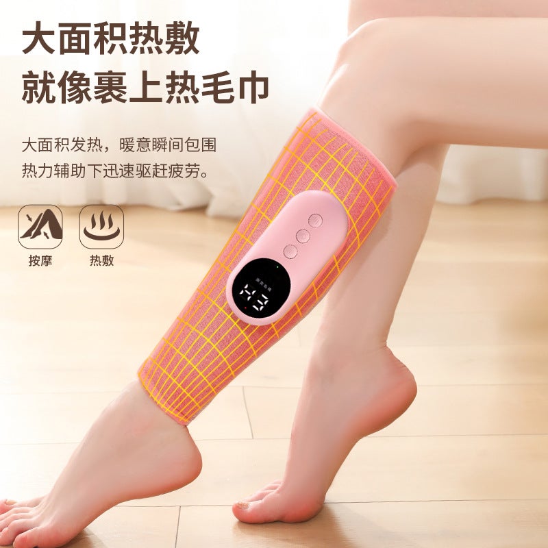 Calf And Leg Air Bag Compress Massage Instrument Household Electric Heating Air Pressure Charging Leg Massage Instrument - Image 3