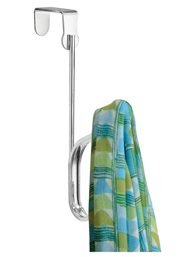 4basix Over the Door Hooks Pack of 3 Heavy-Duty Metal Door Hanger Organizer for Coats Towels Bags Hats and More Space Saving Storage Solution for Home and Office - Image 4