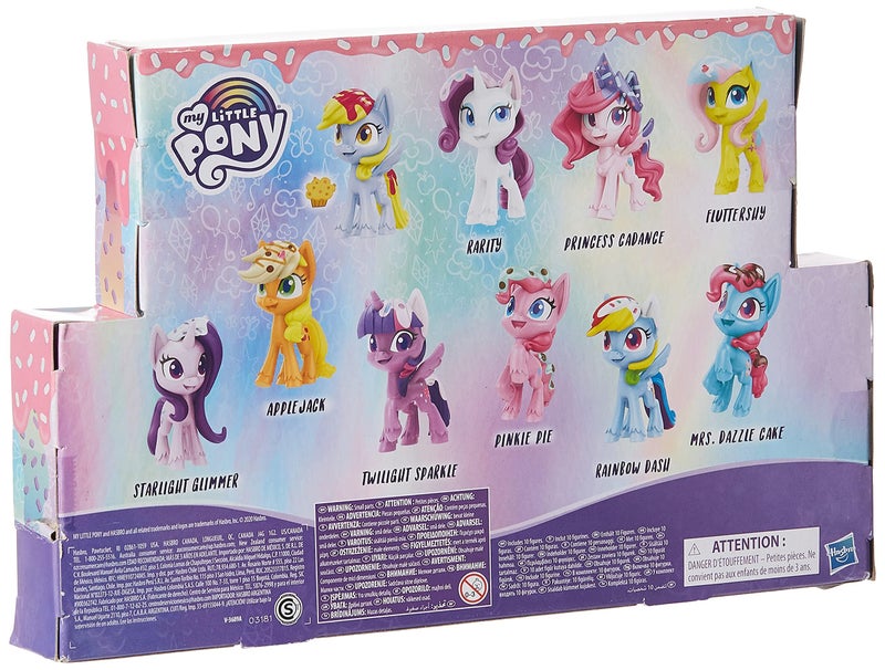 My Little Pony Unicorn Party Celebration Mini Figure 10-Pack - Image 3