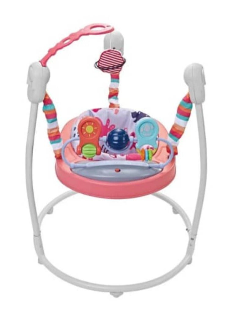Adjustable Swivel Seat Baby Rocking Suspension Chair with Music and Light Cradle Toys - Image 1