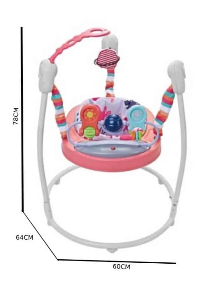Adjustable Swivel Seat Baby Rocking Suspension Chair with Music and Light Cradle Toys - Image 2
