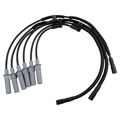 TRQ Ignition Kit Ignition Coil Spark Plugs Wire Set Compatible with 2007-2011 Jeep Wrangler - Image 4