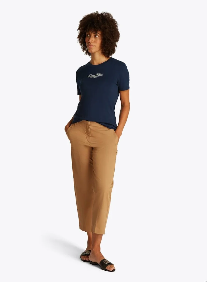 TOMMY HILFIGER Logo Crew Neck T-Shirt