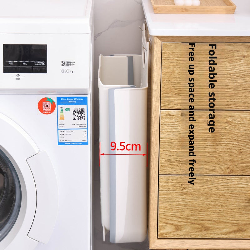 Wall-Mounted Foldable Laundry Basket - Image 3