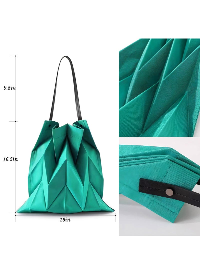 Excefore Canvas Tote Bag for Women Aesthetic Foldable Reusable Grocery Bags Art Shopping Shoulder Bag Cute Tote Bags Inspirational Gifts  - Image 4