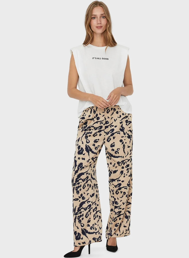 VERO MODA Cap Sleeve T-Shirt