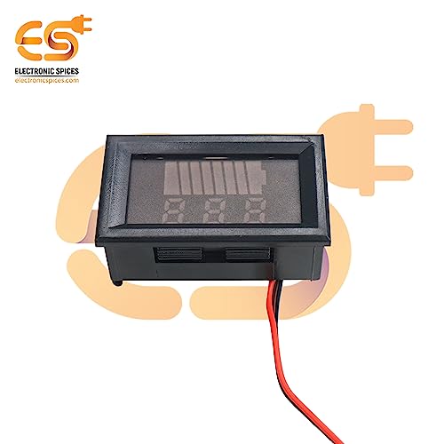 Electronicspices Electronic Spices Lead-Acid Digital Battery Capacity Indicator Charge Tester 12V-60V DC Voltmeter - Image 2