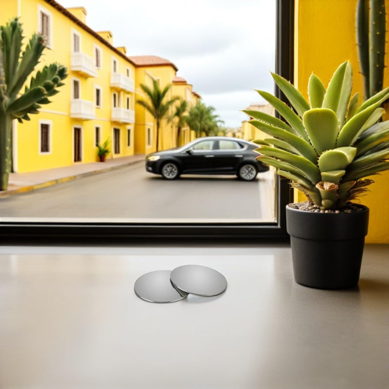 10 Pairs Frameless Blind Spot Mirrors 360 Degree Rotatable Convex Rearview Mirror for Car Truck - Image 5