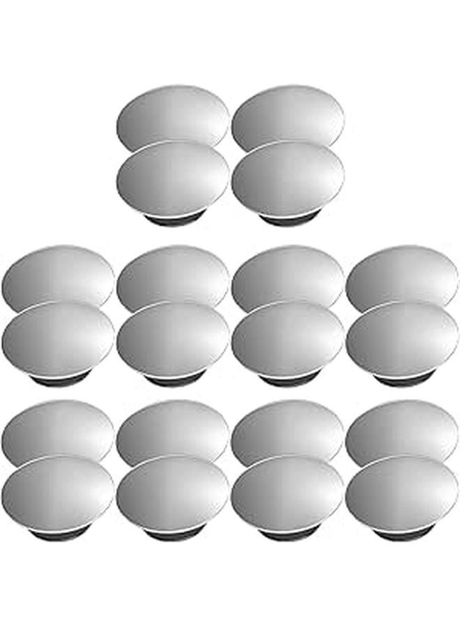 10 Pairs Frameless Blind Spot Mirrors 360 Degree Rotatable Convex Rearview Mirror for Car Truck - Image 1