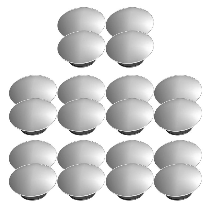 10 Pairs Frameless Blind Spot Mirrors 360 Degree Rotatable Convex Rearview Mirror for Car Truck - Image 2