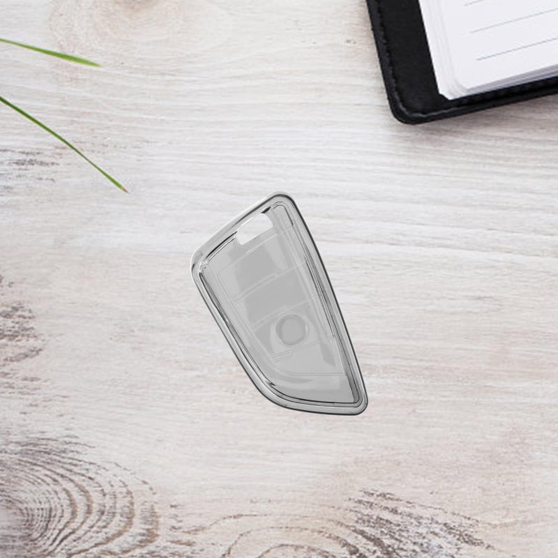 Black TPU Car Key Fob Cover Protector Case Compatible with Soft Car Keys - Image 5