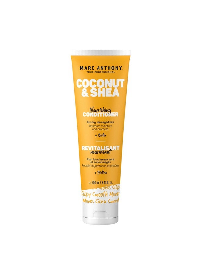 مارك أنتوني بلسم مارك أنتوني المكثف بزيت جوز الهند وزبدة الشيا - عناية مغذية ومرطبة بالبيوتين للشعر الجاف والتالف - يعيد الترطيب ويحمي الشعر - خالٍ من البارابين والكبريتات - Image 1