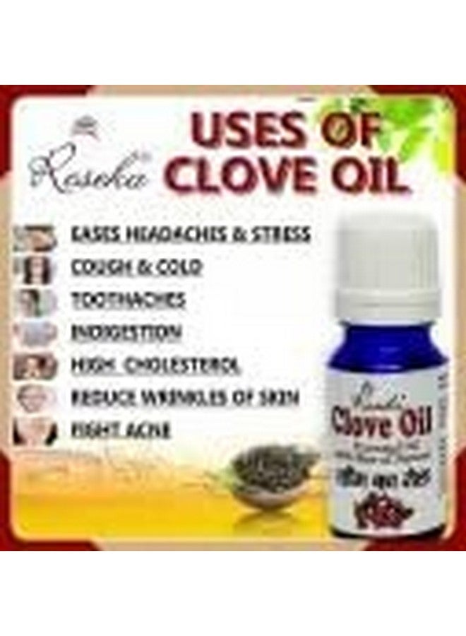 Roseka Besil Essential Oil Clove Essential Oil 100% Pure & Natural Oil with Glass Dropper for Skin, Hair Care Therapeutic,for Teeth 30ml (Clove / Besil Oil, Pack of -3) - Image 5