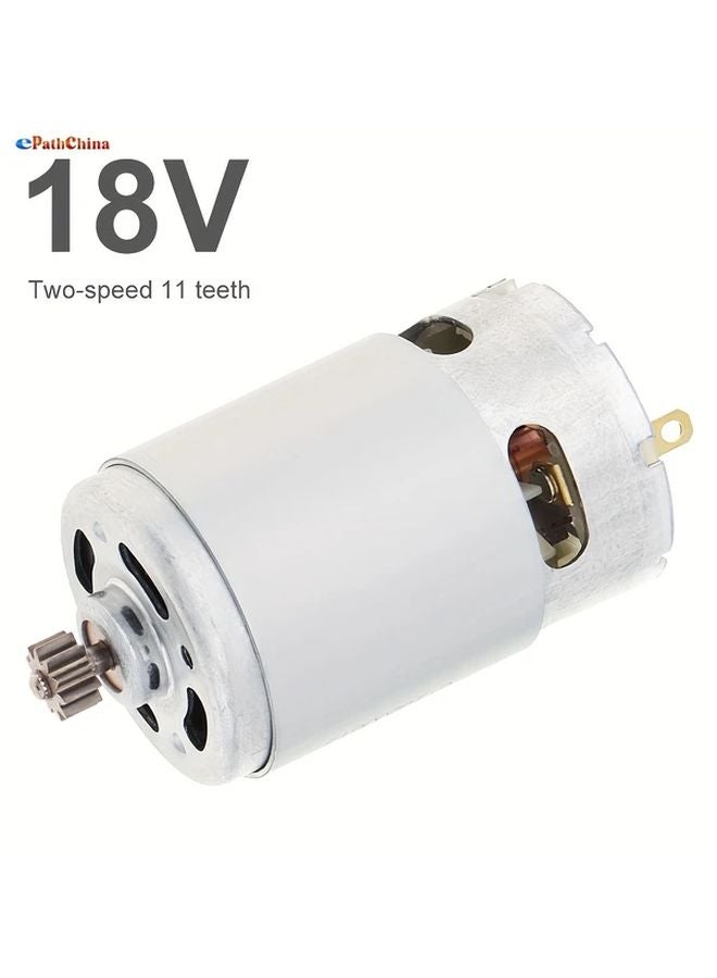 18V High Speed DC Motor 23000 RPM 11 Tooth Gearbox For Power Tools Drills - Image 2