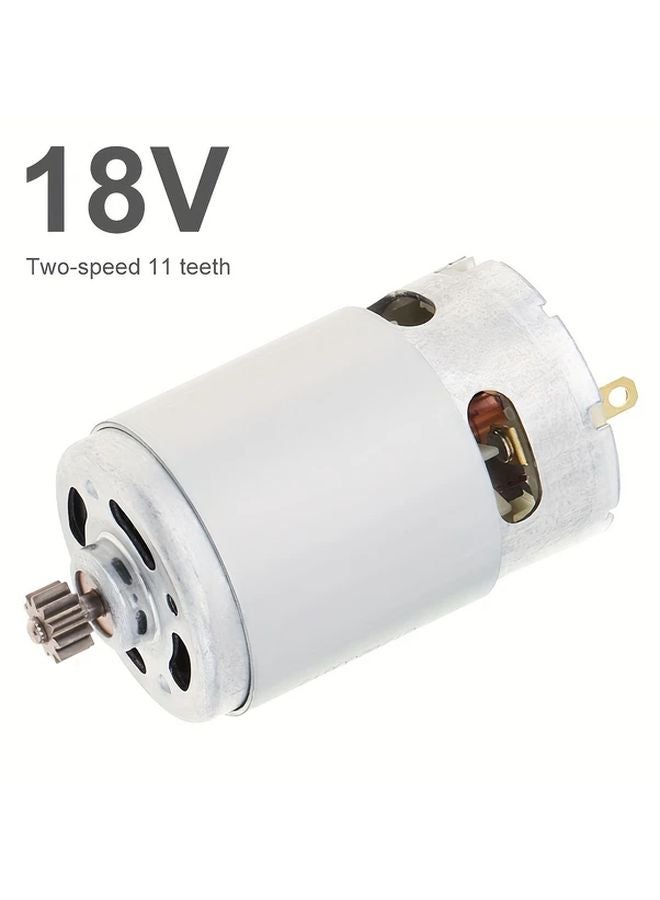 18V High Speed DC Motor 23000 RPM 11 Tooth Gearbox For Power Tools Drills - Image 1