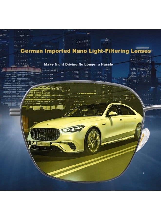 Caponi Photochromic Polarized Sungl For Men, Driving Gl, Day And Night Use, Uv Protection, Fashionable - Image 3