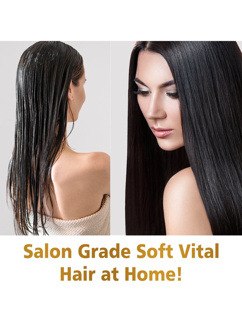 LANEMAY Keratin Hair Mask – Deep Conditioning Hydrating Anti-Frizz Repair, Smooth Soft Hair Treatment - Image 5