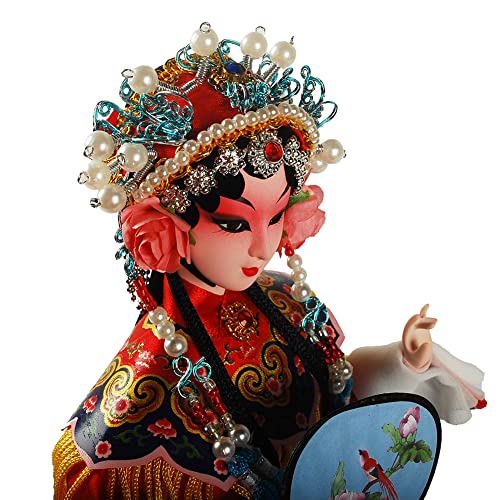 NW 12 Inch Chinese Traditional Handicraft Silk Figurine Collectible Chinese Ancient Character Ornaments for Home Decoration (1801) - Image 5