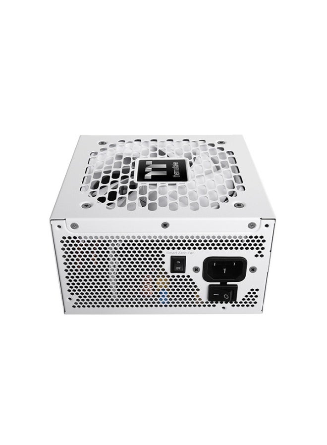 Thermaltake Toughpower GT Snow 1200W 80 PLUS Gold Fully Modular ATX 3.1 Power Supply, PCIe Gen5 12V-2×6 Native GPU Support, Smart Zero Fan, Single +12V Rail, Advanced Protections, White Flat Cables | PS-TPT-1200FNFAGK-W - Image 5