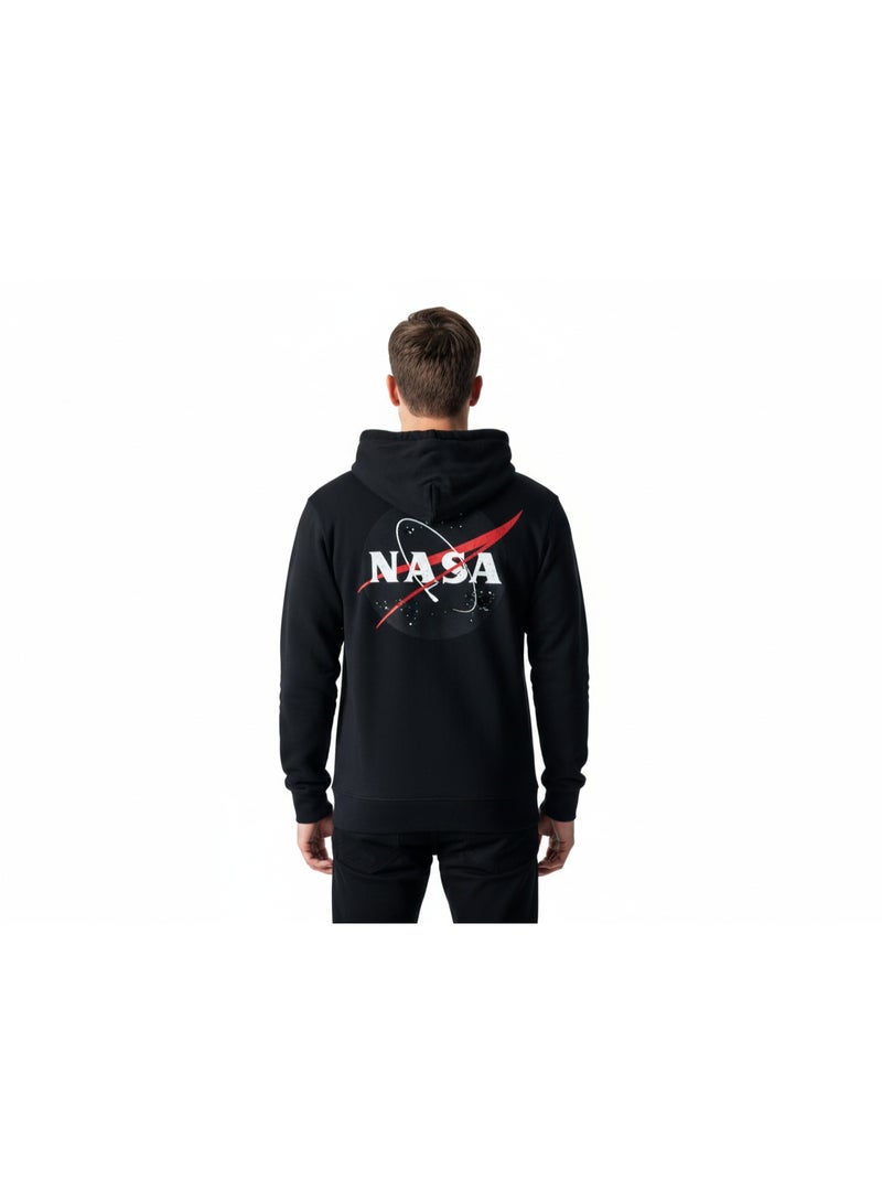 NASA HOODY MENS NASA PRINT  L/S HT - Image 4