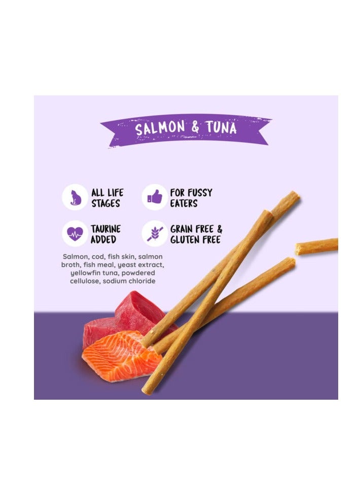 Kit Cat 2pcs Grain Free Cat Stick Salmon & Tuna 2x15g - Image 2