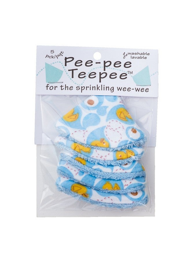 Beba Bean Pee-Pee Teepee Rubber Ducky Blue - Cello Bag - Image 1