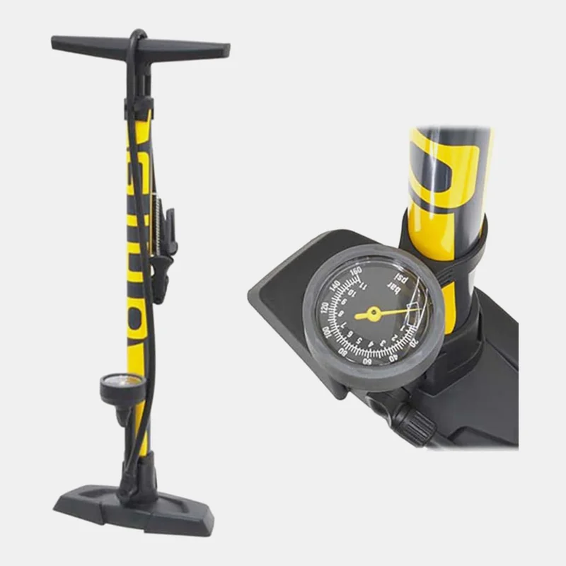 Tron GIYO 2 High-Mounted Gauge Steel Floor Pump