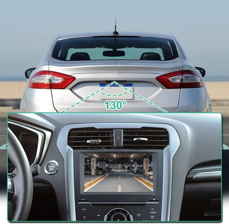 GreenYi ES7Z-19G490-A Rear View Backup Reverse Park Assist Camera for 2013-2016 Ford Fusion - Image 4