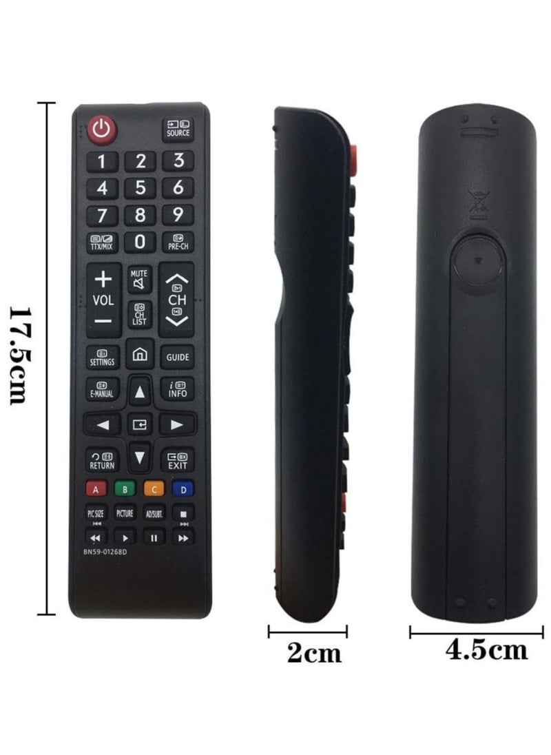 ELTRAZONE - Replacement BN59-01268D Samsung Remote Control for Samsung LED LCD Smart TV QE49Q7 QE55Q8 QE65Q9 QE75Q8 QE88Q9 UE32M5500 UE32M5520 UE40MU6400 with Battery - Image 1