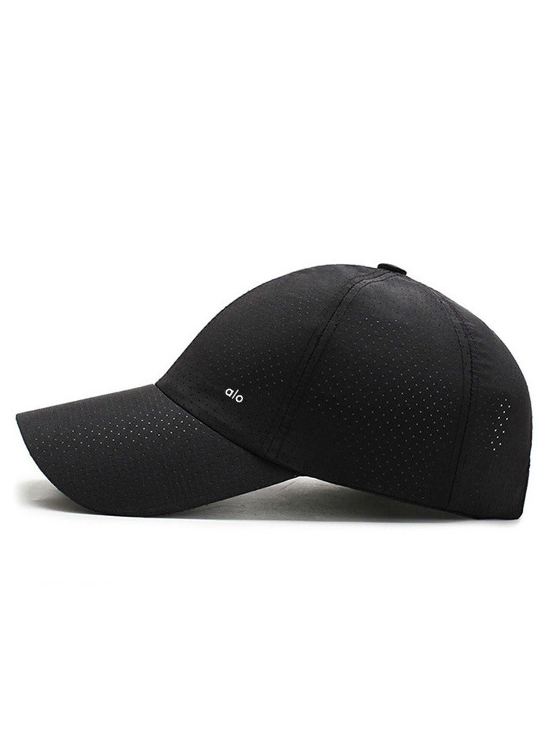 alo Alo Yoga Lightweight Breathable Mesh Outdoor Sports Cap, Baseball Cap - Image 2