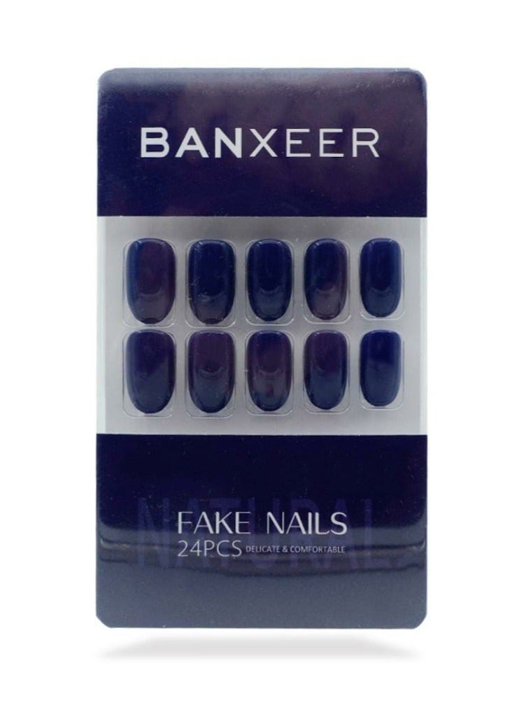 Banxeer 24-Piece Glossy False Nails