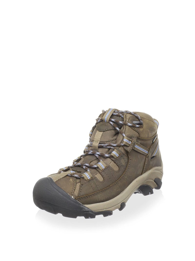 KEEN Women's Targhee 2 Mid Height Waterproof Hiking Boots, Slate Black/Flint Stone, 7.5 US - Image 4