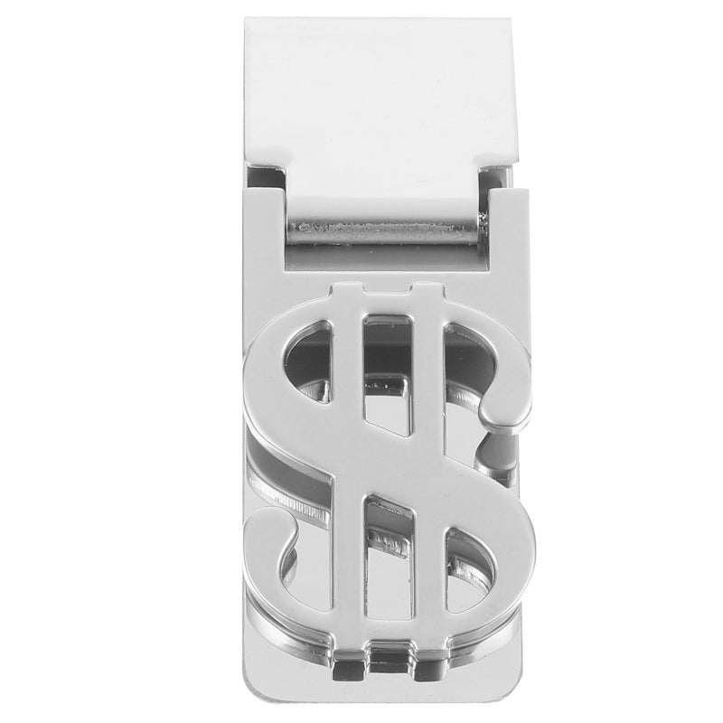 1pcs Metal Sign Shape Banknote Clips Mini Stainless Steel Money Wallet Clips Money Folder Credit Holder - Image 5