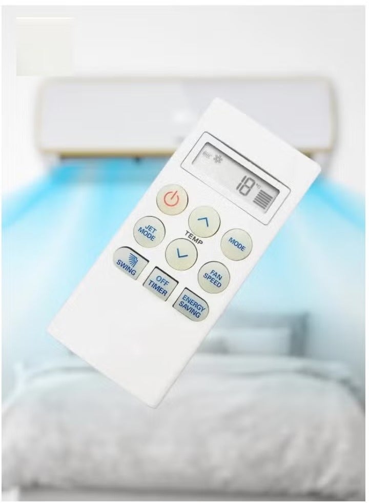 TIGER Air Conditioner Remote Control – Compatible with AKB73756203, AKB73756207, AKB73756204 Models | Universal Replacement Remote for Air Conditioners | Easy Setup & Full Functionality – Reliable, Convenient Control for Temperature, Fan Speed, and Mode Adjustments on Multiple A/C Models. - Image 2
