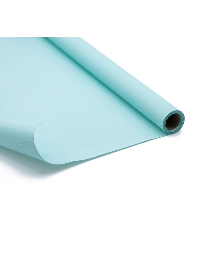 Gulf Flowers Tiffany Green Macarone Wrapping Film Roll – 55 Micron, 10m x 58cm, Tiffany 