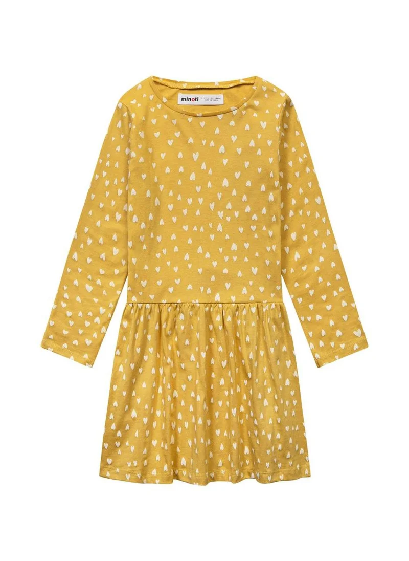 MINOTI Kids Girls Two Pack Of Long Sleeve Dresses