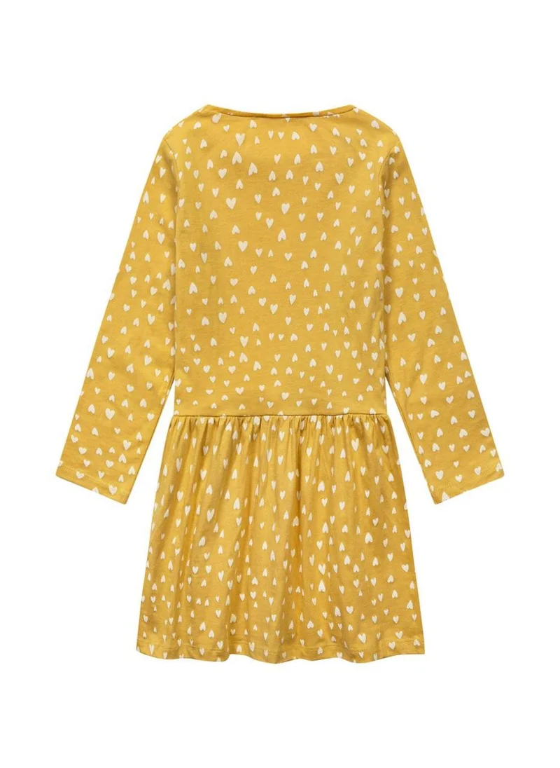 MINOTI 2-Pack Kids Girls Long Sleeve Dresses with Allover Print