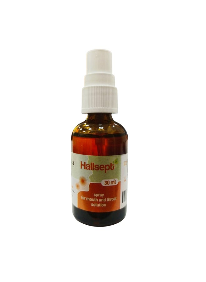 bionika Hallsept Mouth and Throat Spray Solution 30ml – Herbal Antiseptic Spray for Sore Throat & Oral Hygiene - Image 5