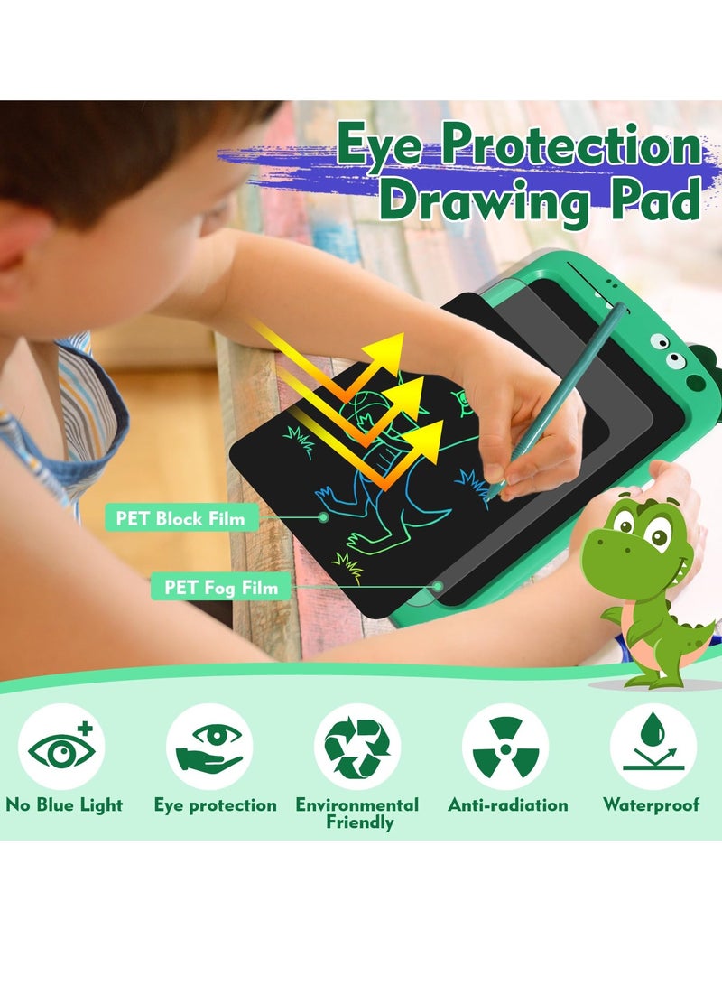 Zikra LCD Writing Tablet for Kids 8.5 Inch LCD Toddler Doodle Board Colorful LCD Drawing Tablet for Girls and Boys Educational Learning Toy for Toddlers 3-6 Years Old (Green) - Image 5