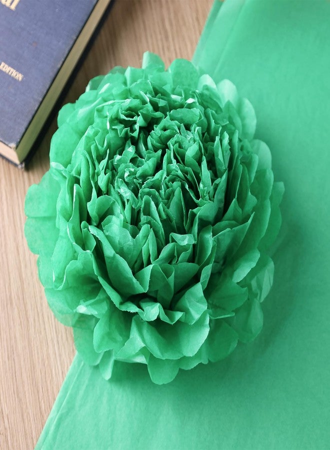 HEYPLACE 330 Sheets Green Tissue Paper, 14 x 10 Inches Christmas Wrapping Tissue Paper Bulk for Packaging Gift Bags Wedding Baby Shower Birthday Holiday Flower DIY Crafts - Image 4