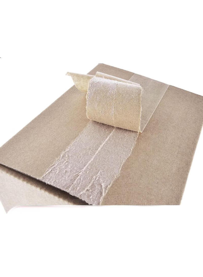Yongguan Kraft Paper Tape, Opaque Tape, Packing Tape, Sealing Tape, 36Mm*30M*6 Rolls - Image 2
