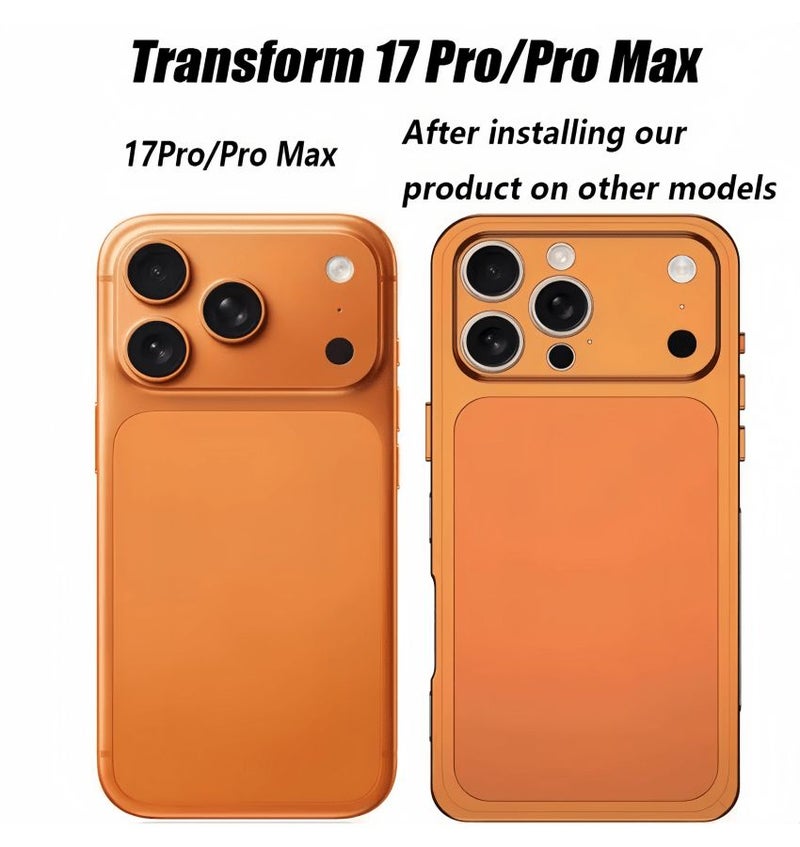 1. قطعة واحدة من اللوحة الخلفية المحولة لأجهزة iPhone 14، 15، 16 Pro، Pro Max – ترقية من 15 Pro إلى 17 Pro واقي شاشة زجاجي مقسّى فوري يحوّل إلى غطاء خلفي لـ 17 Pro و 17 Pro Max فضي – مقاوم لبصمات الأصابع والخدوش - Image 3