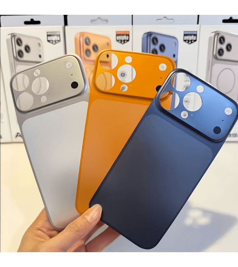 1. قطعة واحدة من اللوحة الخلفية المحولة لأجهزة iPhone 14، 15، 16 Pro، Pro Max – ترقية من 15 Pro إلى 17 Pro واقي شاشة زجاجي مقسّى فوري يحوّل إلى غطاء خلفي لـ 17 Pro و 17 Pro Max فضي – مقاوم لبصمات الأصابع والخدوش - Image 5