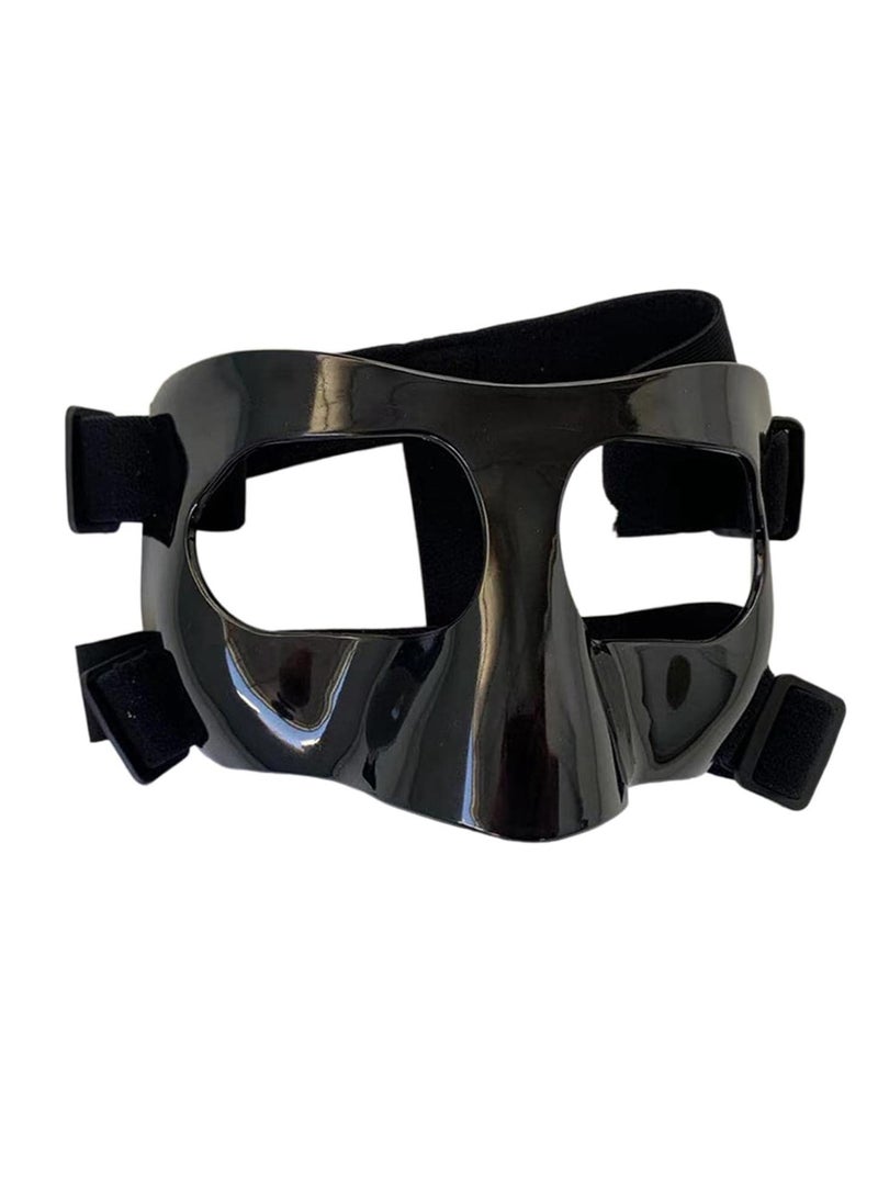 general Soccer Mask Face Mask Protective Facial Cover Mask for Broken Nose Face Nose Guard for Basketball - Image 1