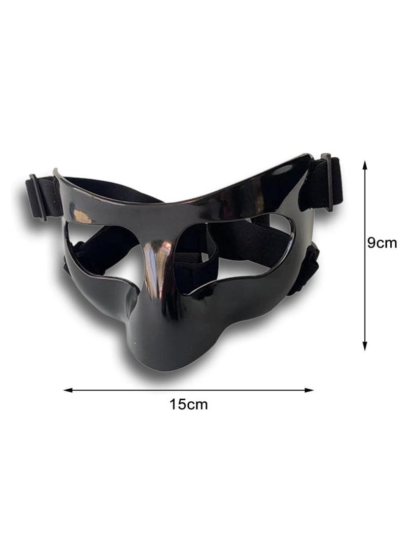 general Soccer Mask Face Mask Protective Facial Cover Mask for Broken Nose Face Nose Guard for Basketball - Image 3
