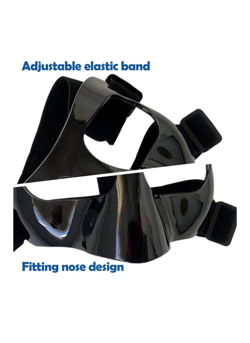 general Soccer Mask Face Mask Protective Facial Cover Mask for Broken Nose Face Nose Guard for Basketball - Image 4