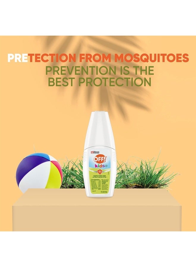 OFF! Kids Insect Repellent Spray, 100% Plant Based Oils, Safe for Use On Babies, Toddlers and Kids, 4 oz - Image 2
