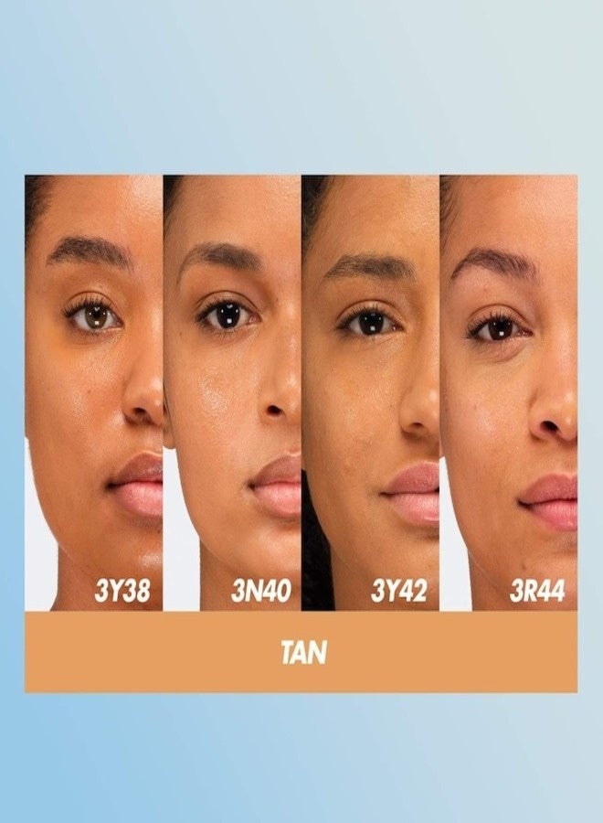 MAKE UP FOR EVER HD Skin Hydra Glow Hydrating Foundation with Hyaluronic Acid 30ml / 1oz – Shade 1Y16 Warm Beige – For Light Skin with Yellow Undertones - Image 3