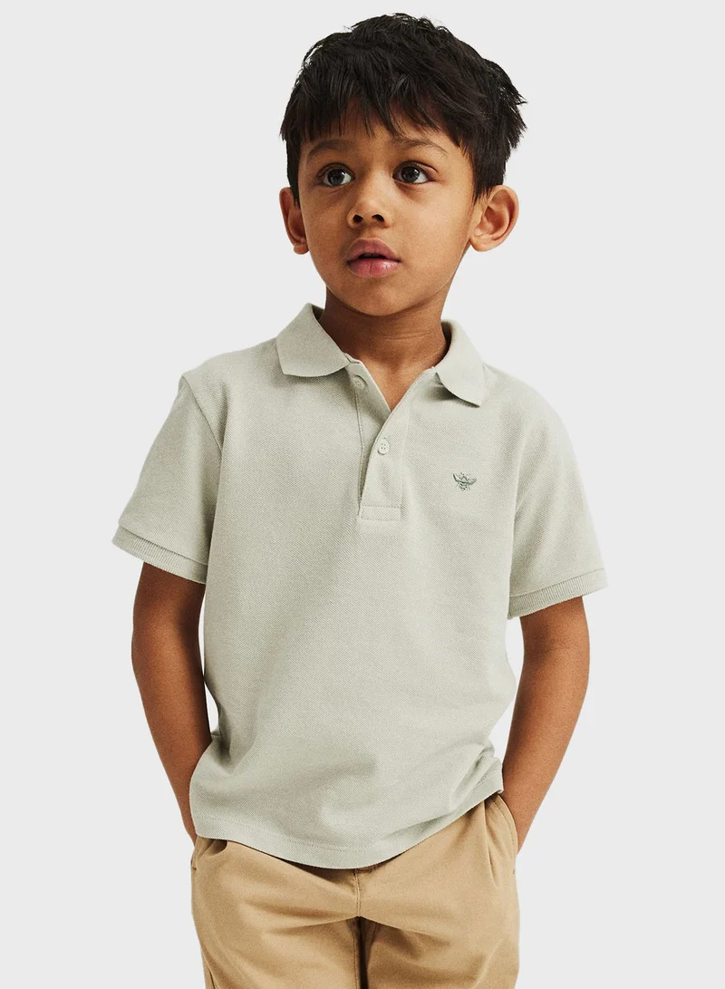 اتش اند ام Kids Pique Polo Shirt